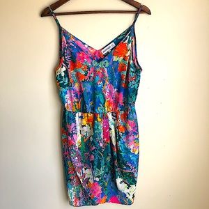 Amanda Uprichard Madison Watercolor Dress